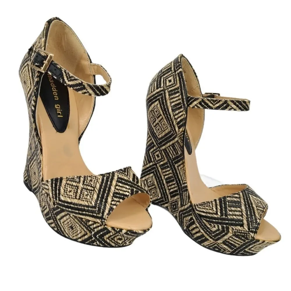 Madden girl black 5 1/2